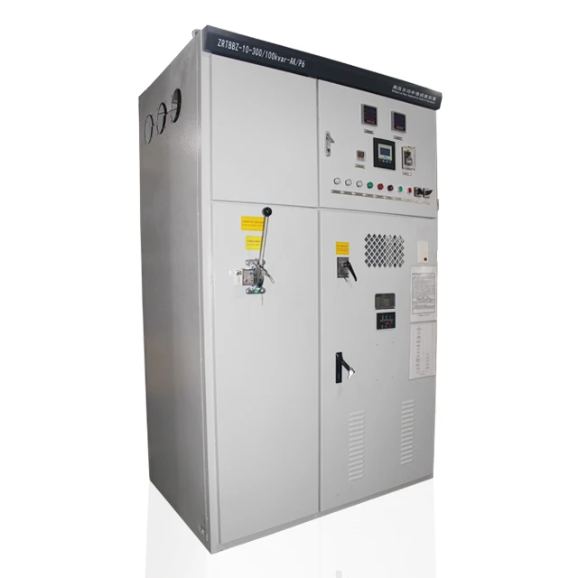 High Voltage Capacitor Compensation Cabinet